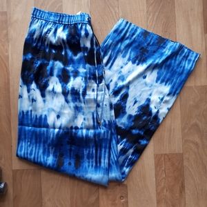Michael Kors Blue tie dye pants!
